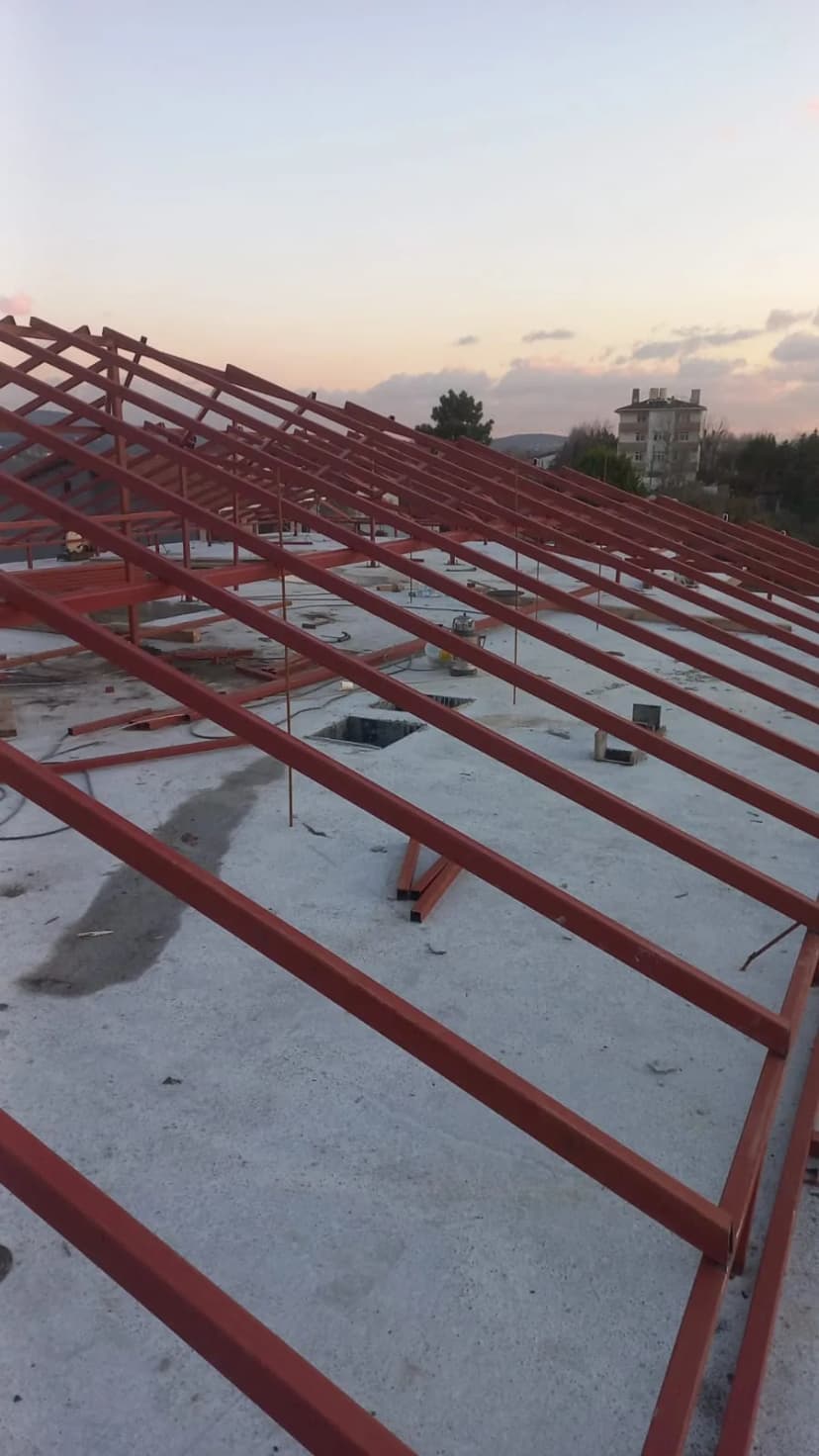 Çelik Karkas Çatı Sistemleri